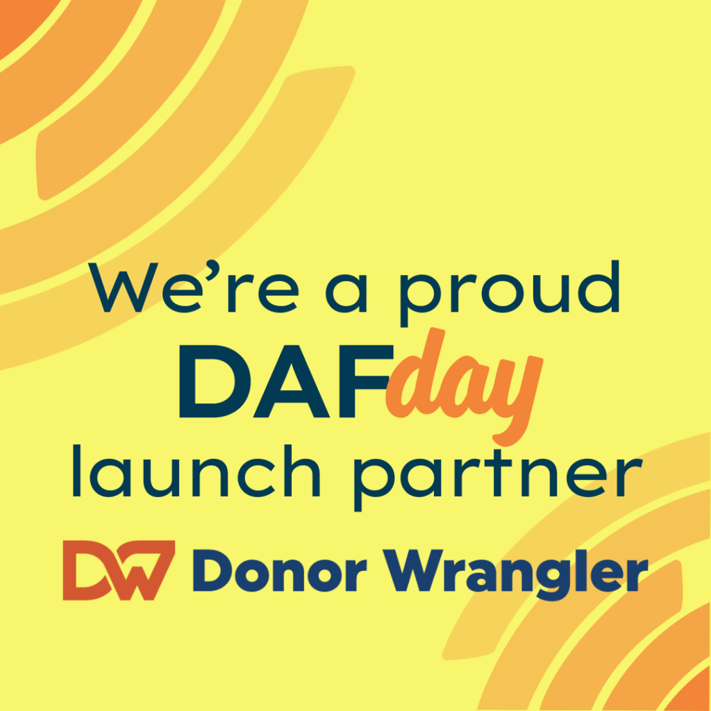 Donor Wrangler is a proud DAF day launch partner